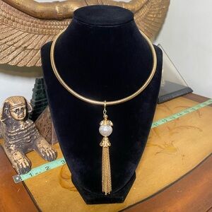 Vintage Tassel Pendant Necklace - Women Jewelry